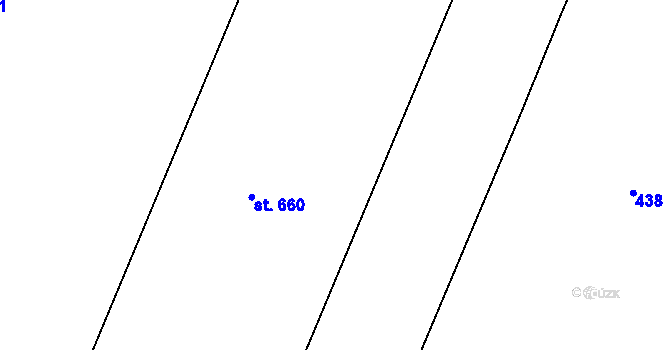Parcela st. 401 v KÚ Tašovice, Katastrální mapa