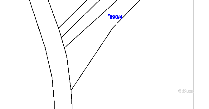 Parcela st. 861/11 v KÚ Masojedy, Katastrální mapa