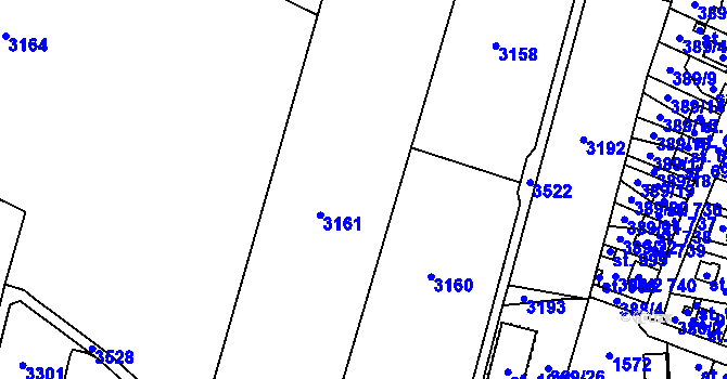 Parcela st. 397 v KÚ Doudleby nad Orlicí, Katastrální mapa