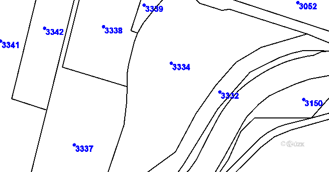 Parcela st. 469/1 v KÚ Doudleby nad Orlicí, Katastrální mapa
