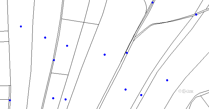 Parcela st. 293/1 v KÚ Drahany, Katastrální mapa