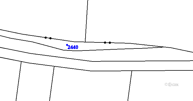 Parcela st. 2041/8 v KÚ Radonice u Drahotěšic, Katastrální mapa