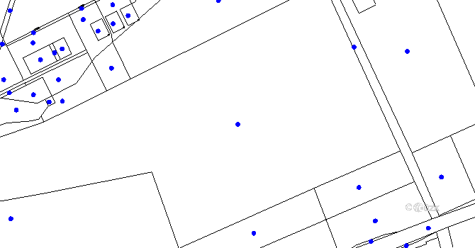 Parcela st. 449/29 v KÚ Drásov u Příbramě, Katastrální mapa