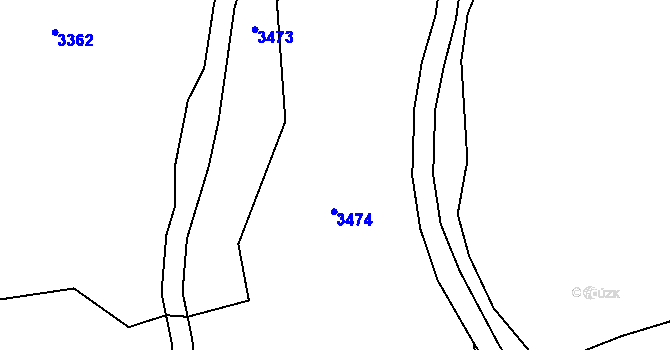 Parcela st. 2723/4 v KÚ Dražov, Katastrální mapa