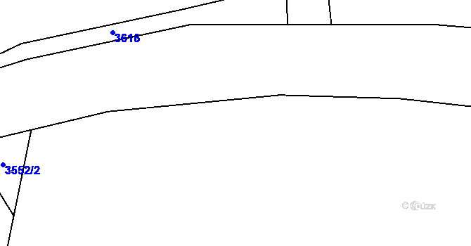 Parcela st. 2914/10 v KÚ Dražov, Katastrální mapa