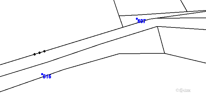 Parcela st. 121/2 v KÚ Černíkov u Strakonic, Katastrální mapa