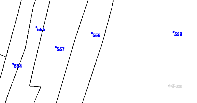 Parcela st. 95/12 v KÚ Černíkov u Strakonic, Katastrální mapa