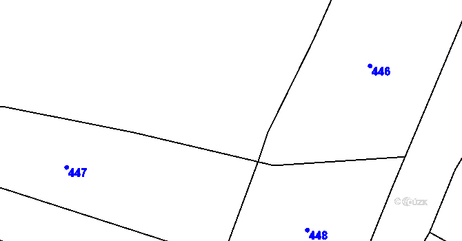 Parcela st. 118/4 v KÚ Černíkov u Strakonic, Katastrální mapa