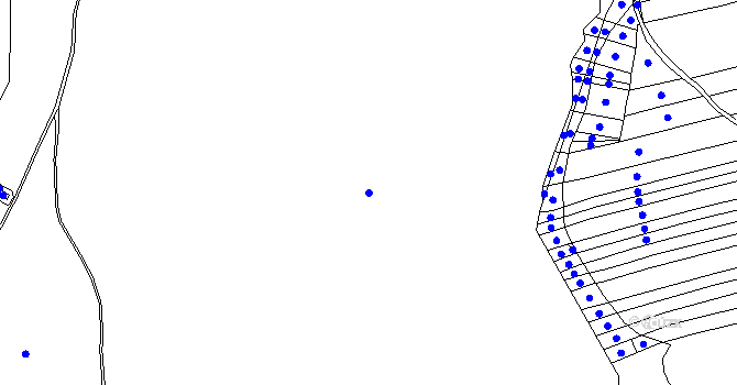 Parcela st. 1331/1 v KÚ Droždín, Katastrální mapa