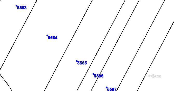 Parcela st. 347/147 v KÚ Drslavice, Katastrální mapa