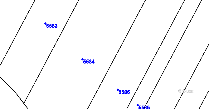 Parcela st. 347/149 v KÚ Drslavice, Katastrální mapa