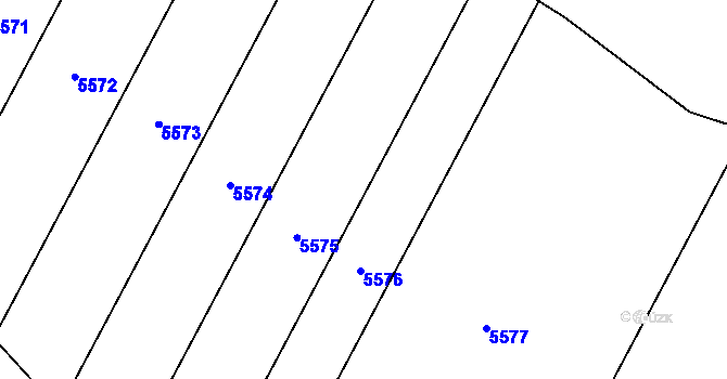 Parcela st. 347/159 v KÚ Drslavice, Katastrální mapa