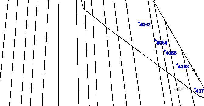 Parcela st. 2065/10 v KÚ Drslavice, Katastrální mapa