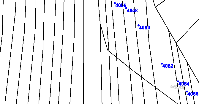 Parcela st. 2065/13 v KÚ Drslavice, Katastrální mapa