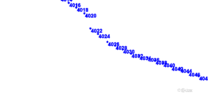 Parcela st. 2065/60 v KÚ Drslavice, Katastrální mapa