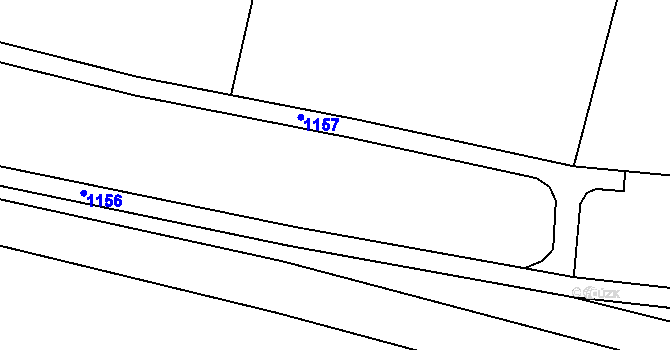 Parcela st. 567/12 v KÚ Dřetovice, Katastrální mapa