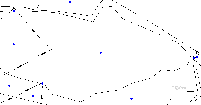 Parcela st. 625/1 v KÚ Dřínov u Komořan, Katastrální mapa
