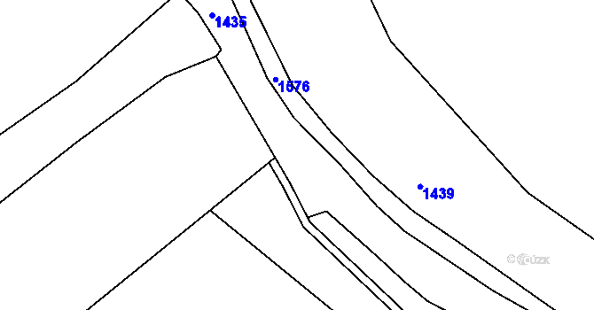 Parcela st. 924/2 v KÚ Dub u Ratibořských Hor, Katastrální mapa