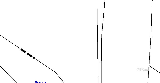 Parcela st. 140/5 v KÚ Dub u Nového Jičína, Katastrální mapa