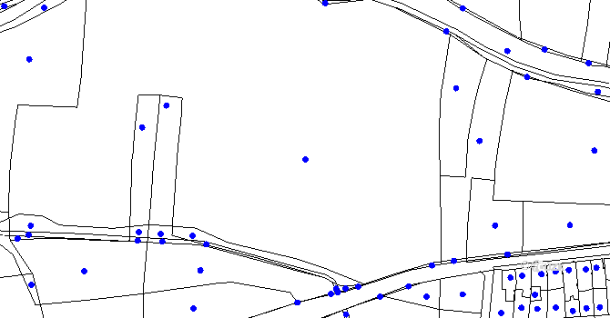 Parcela st. 474/1 v KÚ Dubno, Katastrální mapa