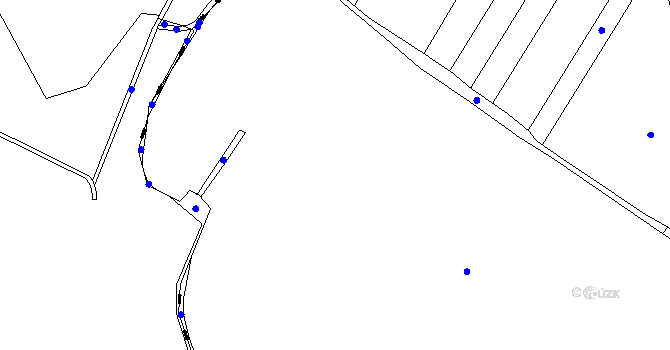 Parcela st. 678/1 v KÚ Lhota u Dynína, Katastrální mapa
