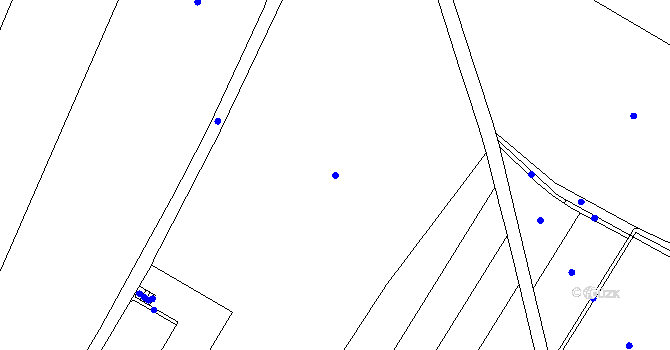 Parcela st. 967 v KÚ Lhota u Dynína, Katastrální mapa