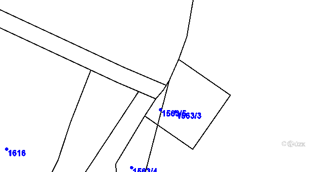 Parcela st. 1139/4 v KÚ Dýšina, Katastrální mapa