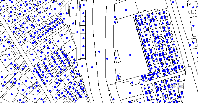 Parcela st. 7649/1 v KÚ Frýdek, Katastrální mapa