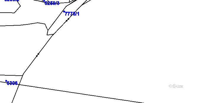 Parcela st. 7817/15 v KÚ Panské Nové Dvory, Katastrální mapa