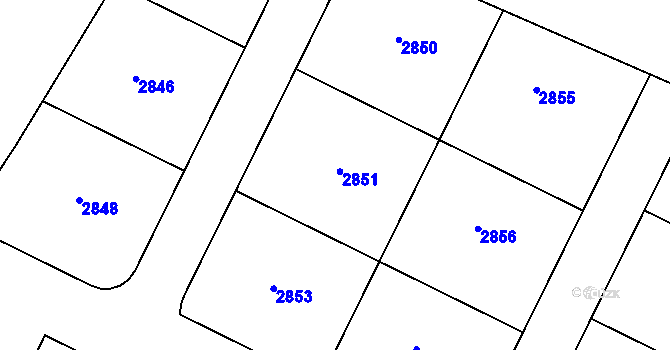 Parcela st. 778/250 v KÚ Frymburk, Katastrální mapa