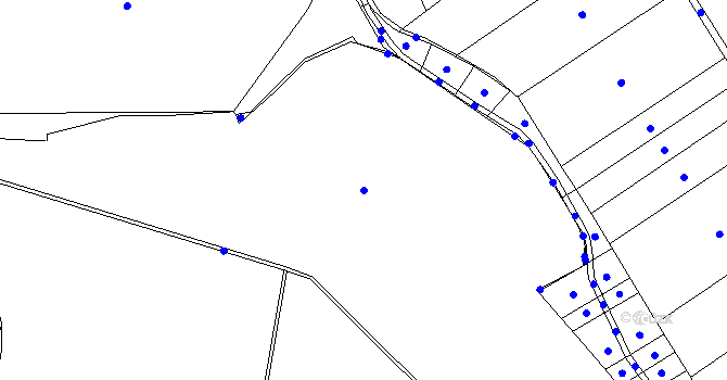 Parcela st. 400/2 v KÚ Kobylí Hlava, Katastrální mapa