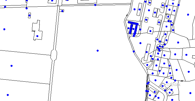 Parcela st. 939/1 v KÚ Zlín, Katastrální mapa