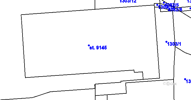 Parcela st. 8512/1 v KÚ Zlín, Katastrální mapa