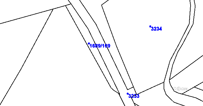 Parcela st. 80/3 v KÚ Habrovany, Katastrální mapa