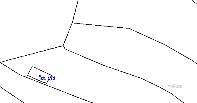 Parcela st. 399/4 v KÚ Olšany, Katastrální mapa