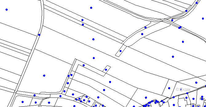 Parcela st. 731/1 v KÚ Habřina, Katastrální mapa