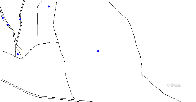 Parcela st. 1357/2 v KÚ Háje u Chebu, Katastrální mapa