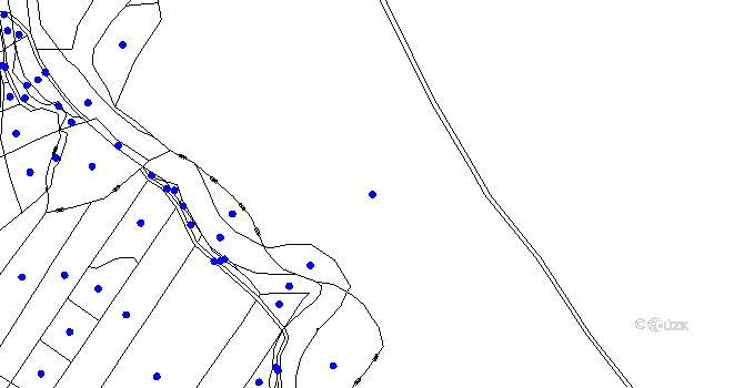 Parcela st. 507/3 v KÚ Hamr, Katastrální mapa