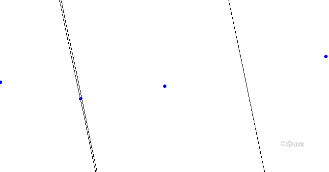 Parcela st. 606/27 v KÚ Hamr, Katastrální mapa