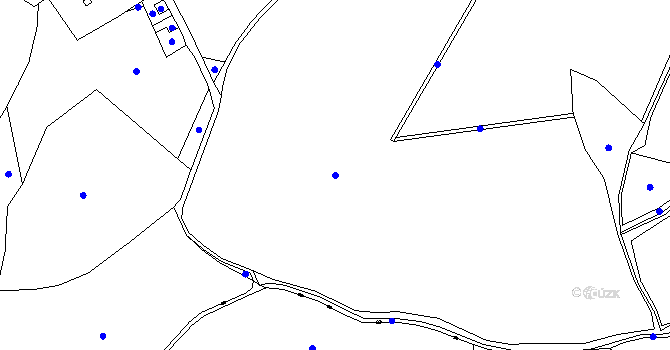 Parcela st. 73/3 v KÚ Štěpanice, Katastrální mapa