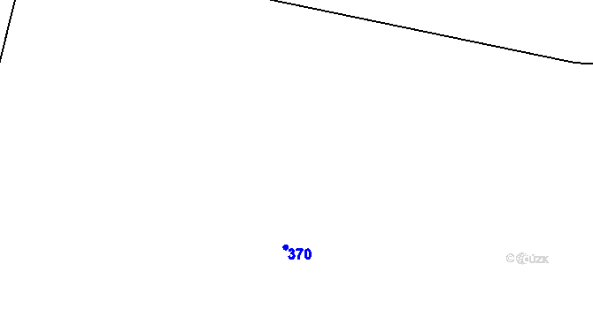 Parcela st. 371/2 v KÚ Hasina, Katastrální mapa
