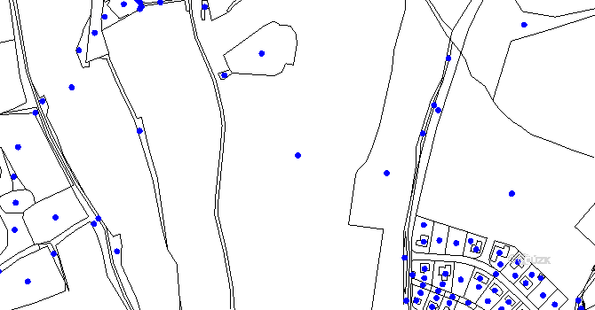 Parcela st. 113/13 v KÚ Hatín, Katastrální mapa