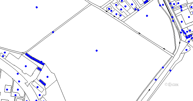 Parcela st. 2524 v KÚ Havířov-město, Katastrální mapa