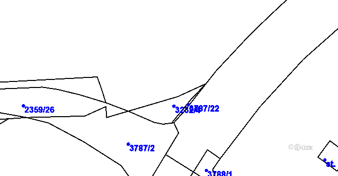 Parcela st. 2359/24 v KÚ Havlíčkův Brod, Katastrální mapa