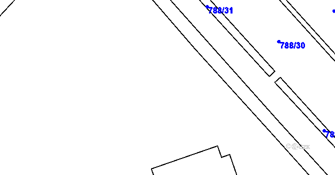 Parcela st. 3962 v KÚ Havlíčkův Brod, Katastrální mapa
