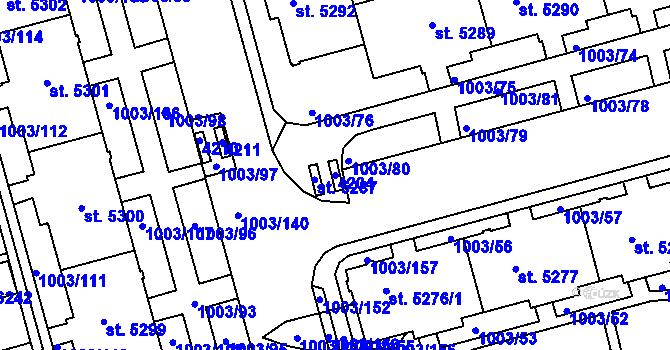 Parcela st. 4204 v KÚ Havlíčkův Brod, Katastrální mapa
