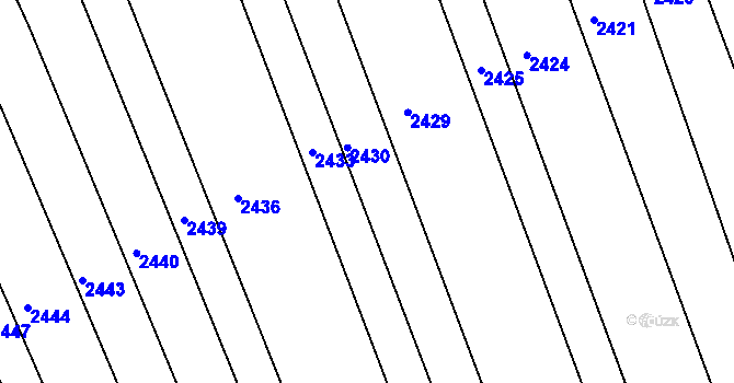 Parcela st. 939/26 v KÚ Havřice, Katastrální mapa