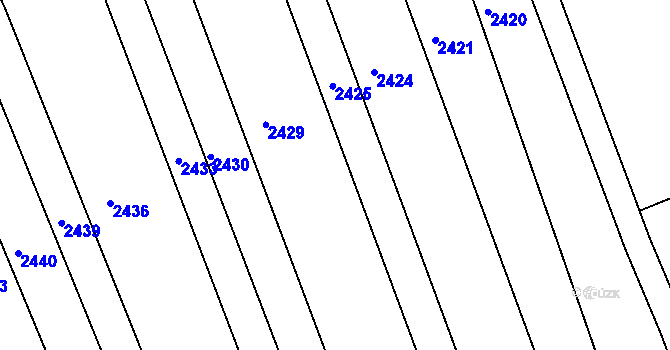 Parcela st. 939/139 v KÚ Havřice, Katastrální mapa