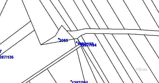 Parcela st. 940/1 v KÚ Havřice, Katastrální mapa