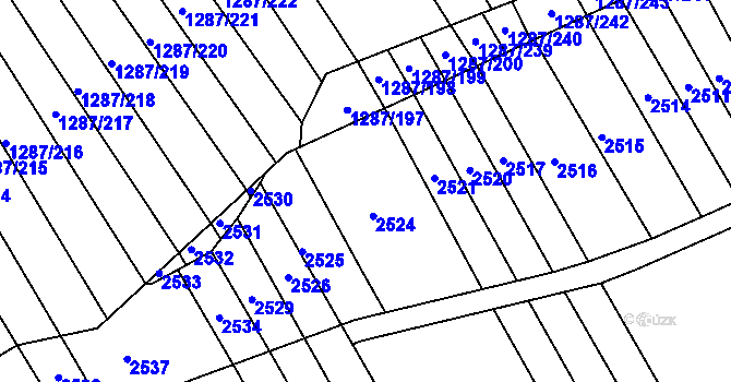 Parcela st. 941/11 v KÚ Havřice, Katastrální mapa
